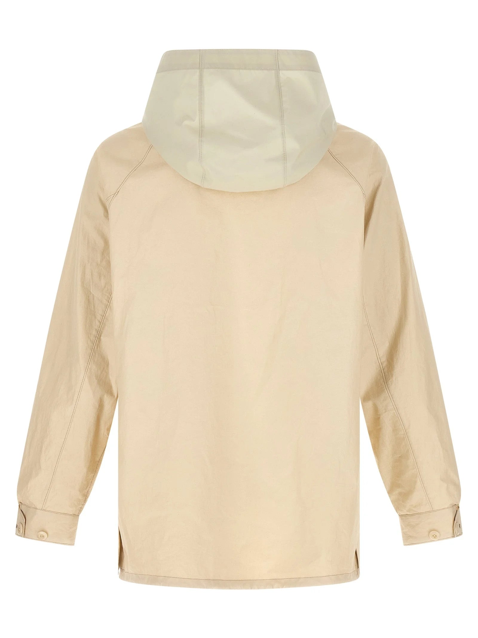 Lemaire Beige Linen Shell Jacket