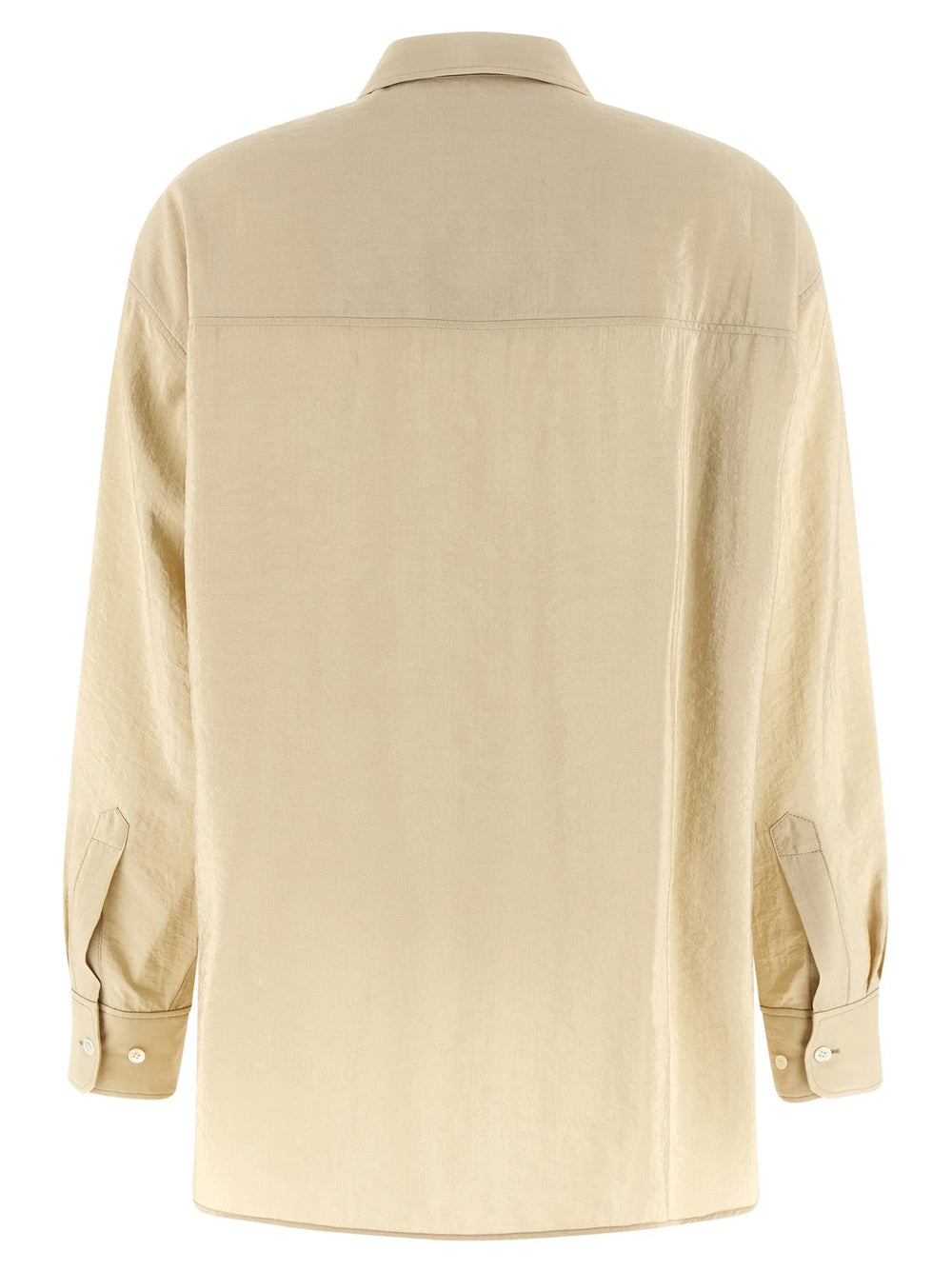 Lemaire Beige Silk Blouse