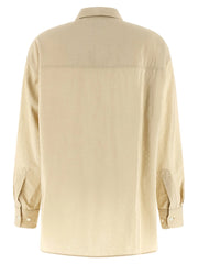 Lemaire Beige Silk Blouse