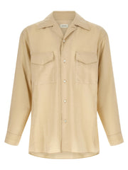 Lemaire Beige Silk Blouse