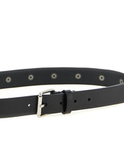 Lemaire Black Calfskin Regular Belt - 90 cm / 36 Inches
