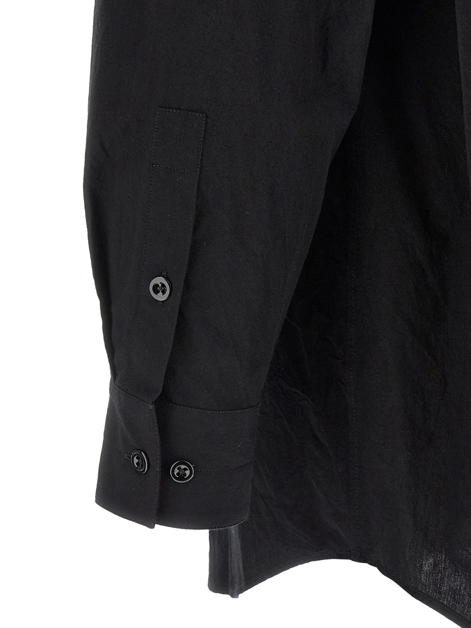 Lemaire Black Cotton Blouse