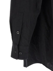 Lemaire Black Cotton Blouse