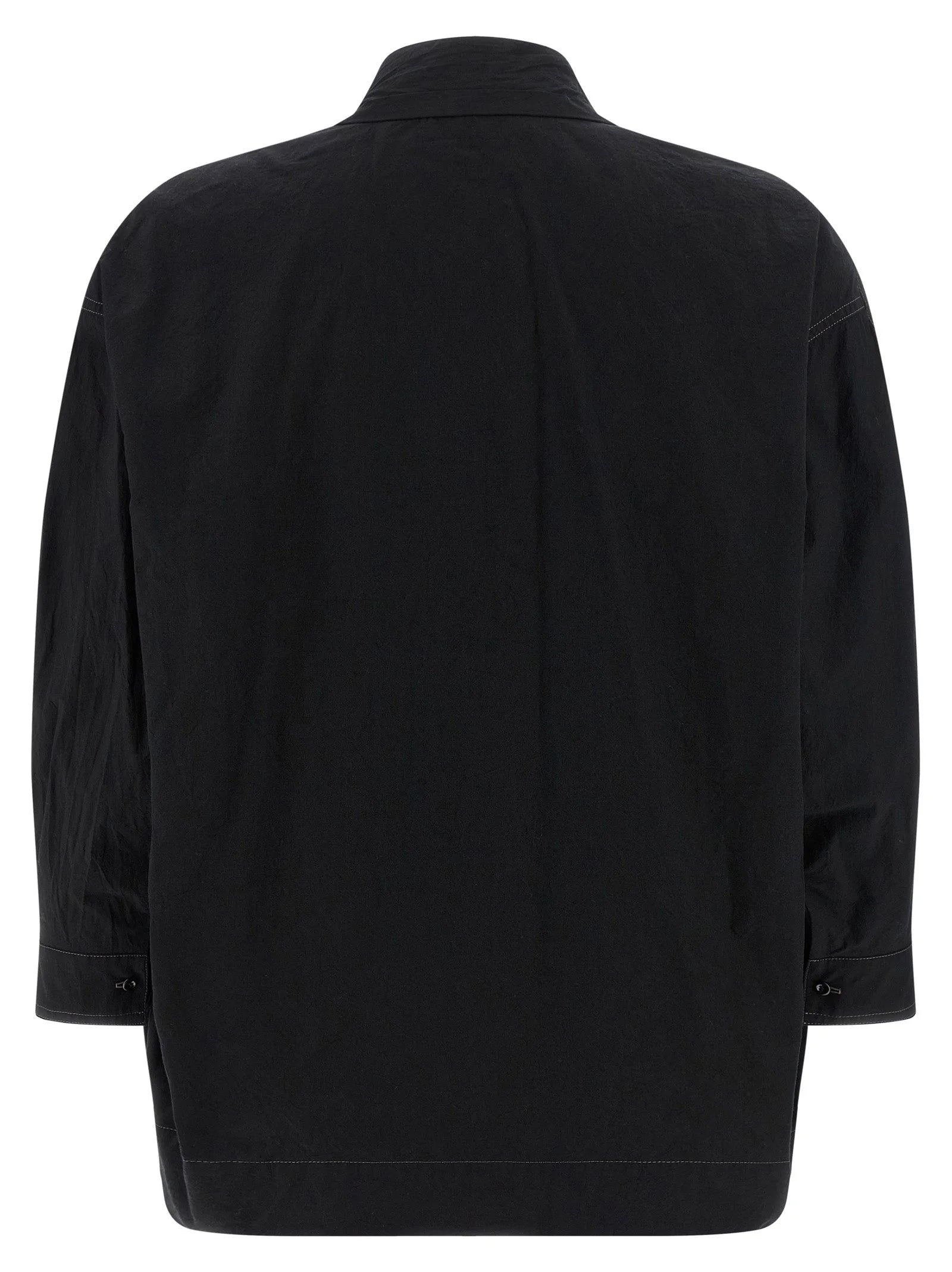 Lemaire Black Cotton Blouse - 38
