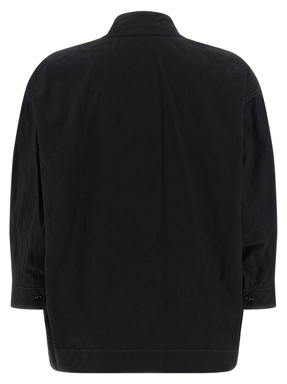 Lemaire Black Cotton Blouse - 38