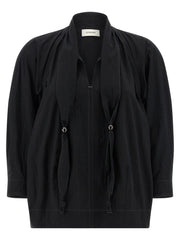 Lemaire Black Cotton Blouse - 38