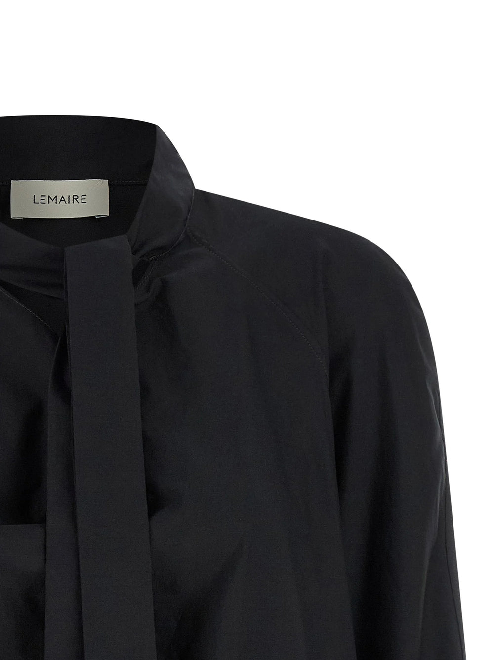 Lemaire Black Cotton Blouse