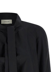 Lemaire Black Cotton Blouse