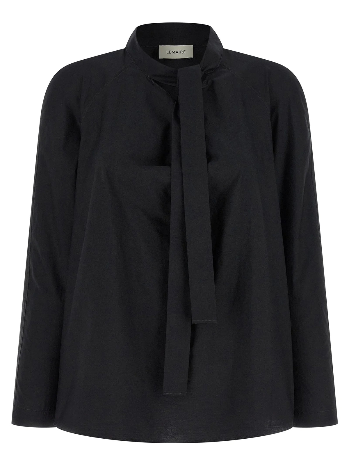 Lemaire Black Cotton Blouse