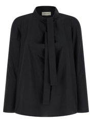 Lemaire Black Cotton Blouse
