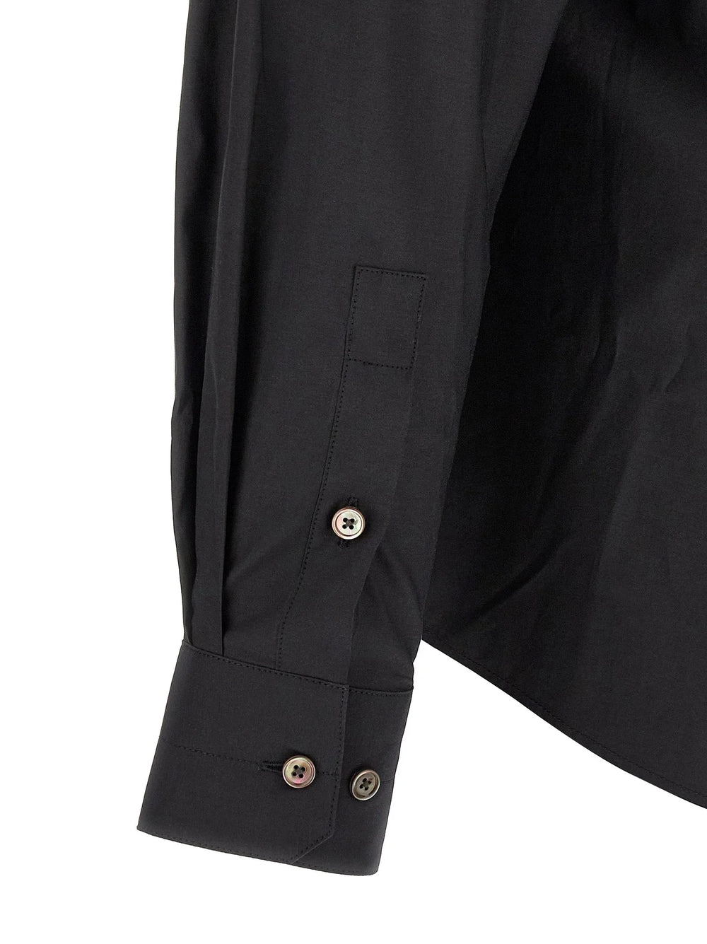 Lemaire Black Cotton Blouse