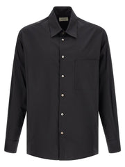 Lemaire Black Cotton Blouse