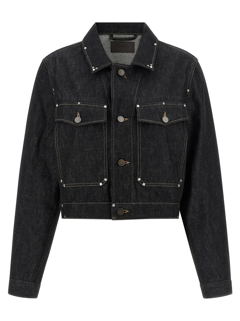 Lemaire Black Cotton Denim Jacket - 38