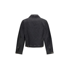 Lemaire Black Cotton Denim Jacket - IT48 | M