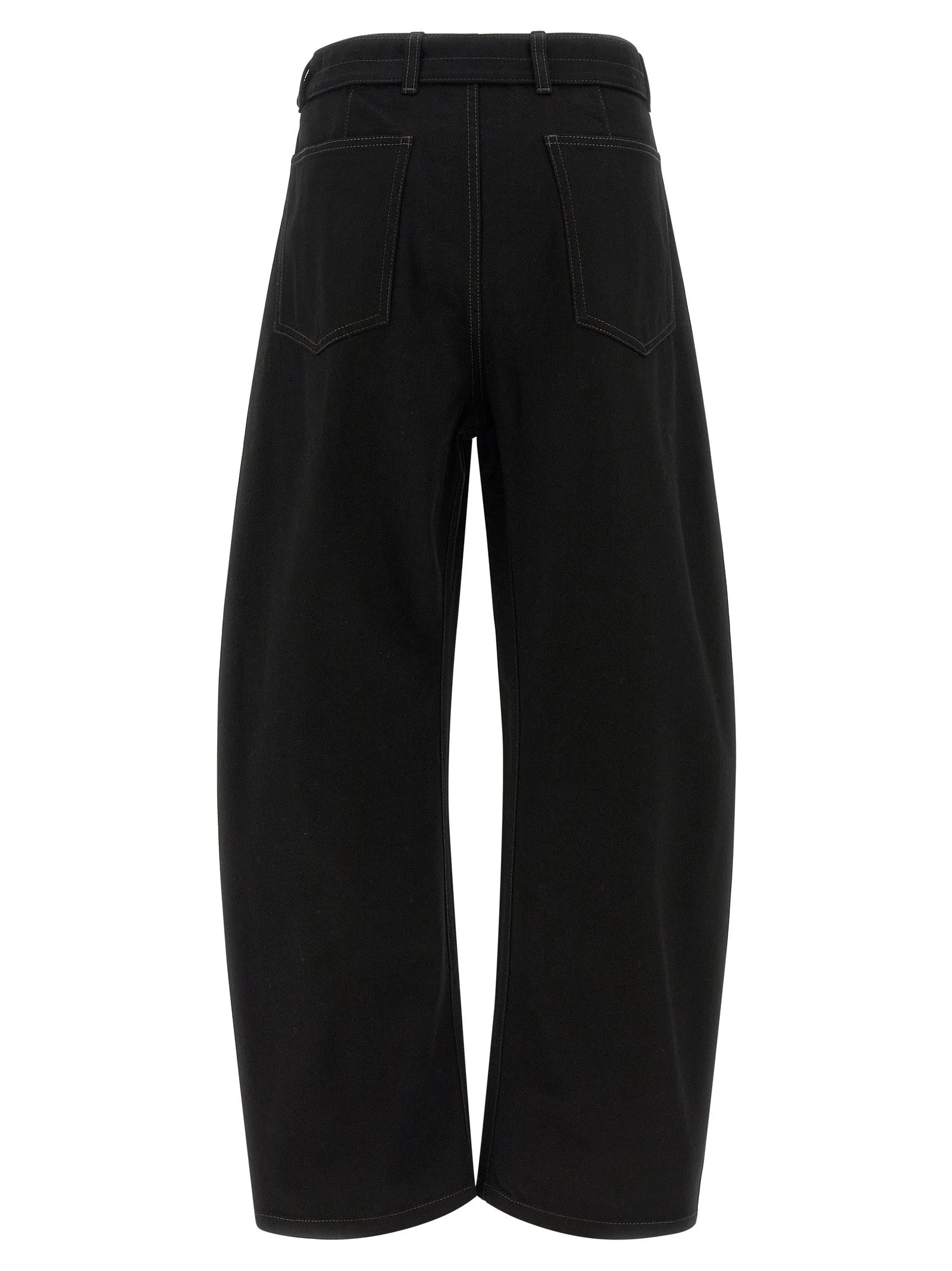 Lemaire Black Cotton Jeans Denim - S