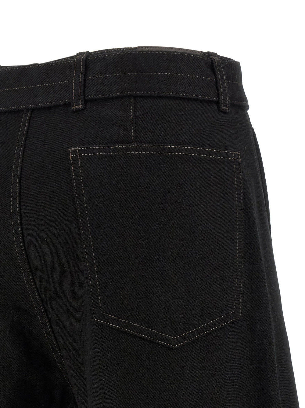 Lemaire Black Cotton Jeans Denim - S