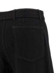 Lemaire Black Cotton Jeans Denim - S