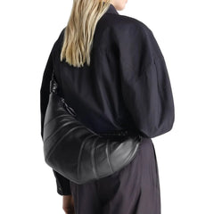 Lemaire Black Lamb Leather Shoulder Bag