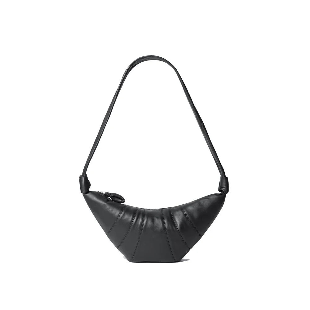 Lemaire Black Lamb Leather Shoulder Bag
