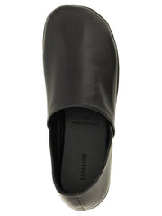 Lemaire Black Lamb Leather Slip-On Loafers - EU 41 | US 8