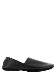 Lemaire Black Lamb Leather Slip-On Loafers - EU 41 | US 8