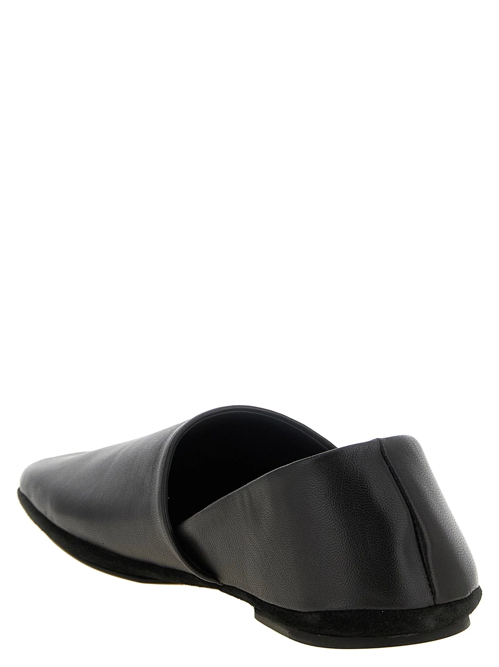 Lemaire Black Lamb Leather Slip-On Loafers - EU 41 | US 8