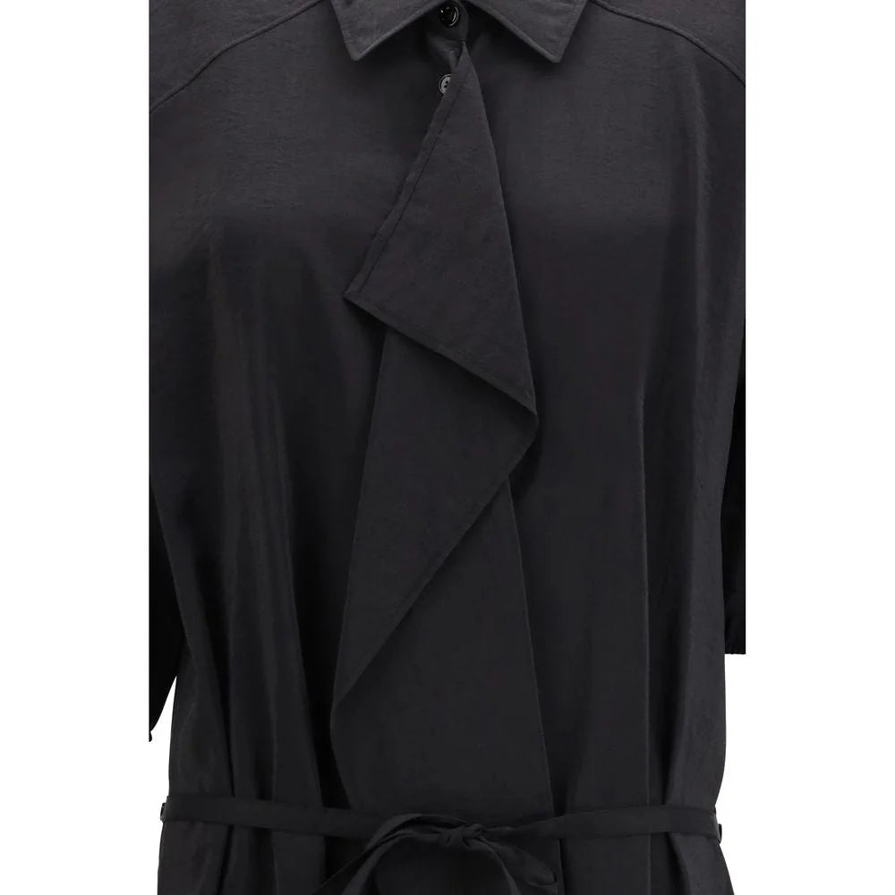 Lemaire Black Silk Casual Dress - IT38 | S