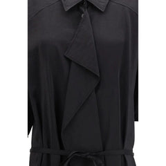 Lemaire Black Silk Casual Dress - IT38 | S