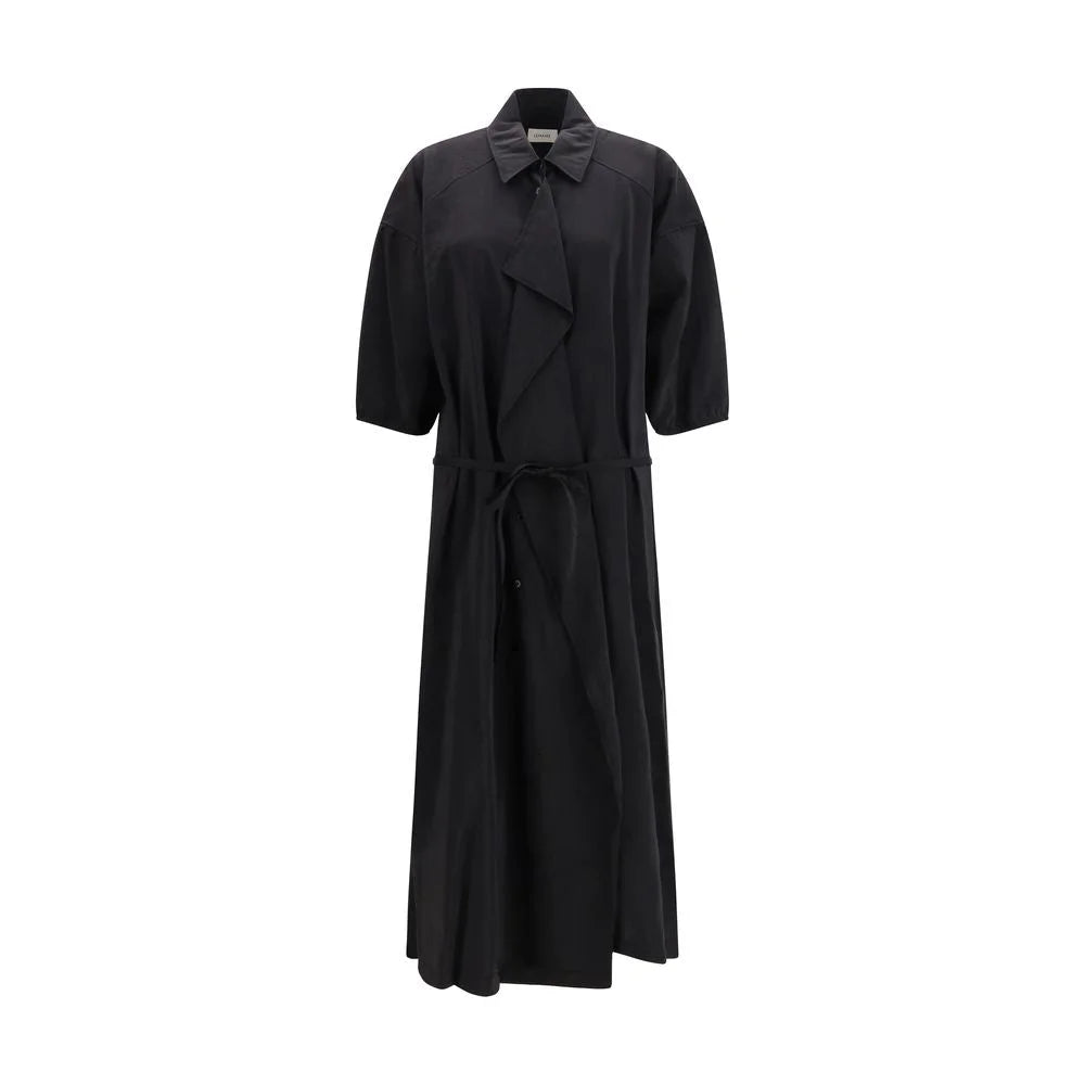 Lemaire Black Silk Casual Dress - IT38 | S