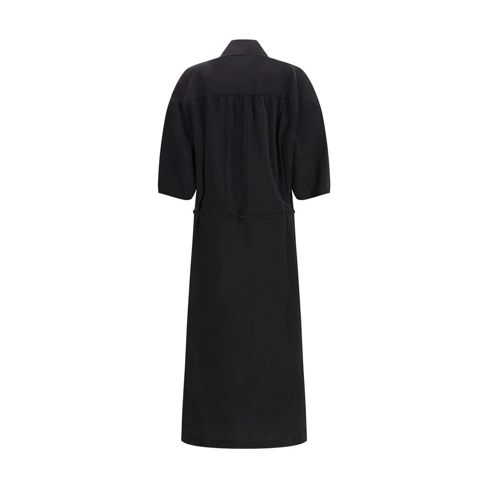 Lemaire Black Silk Casual Dress - IT38 | S