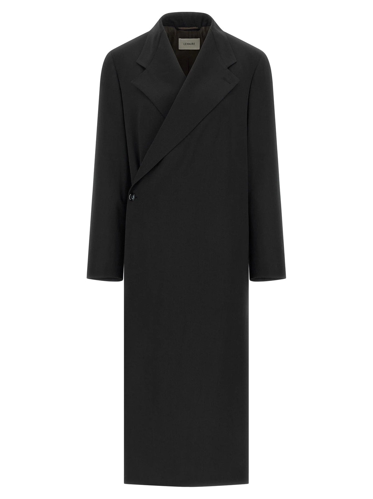 Lemaire Blue Wool Coat