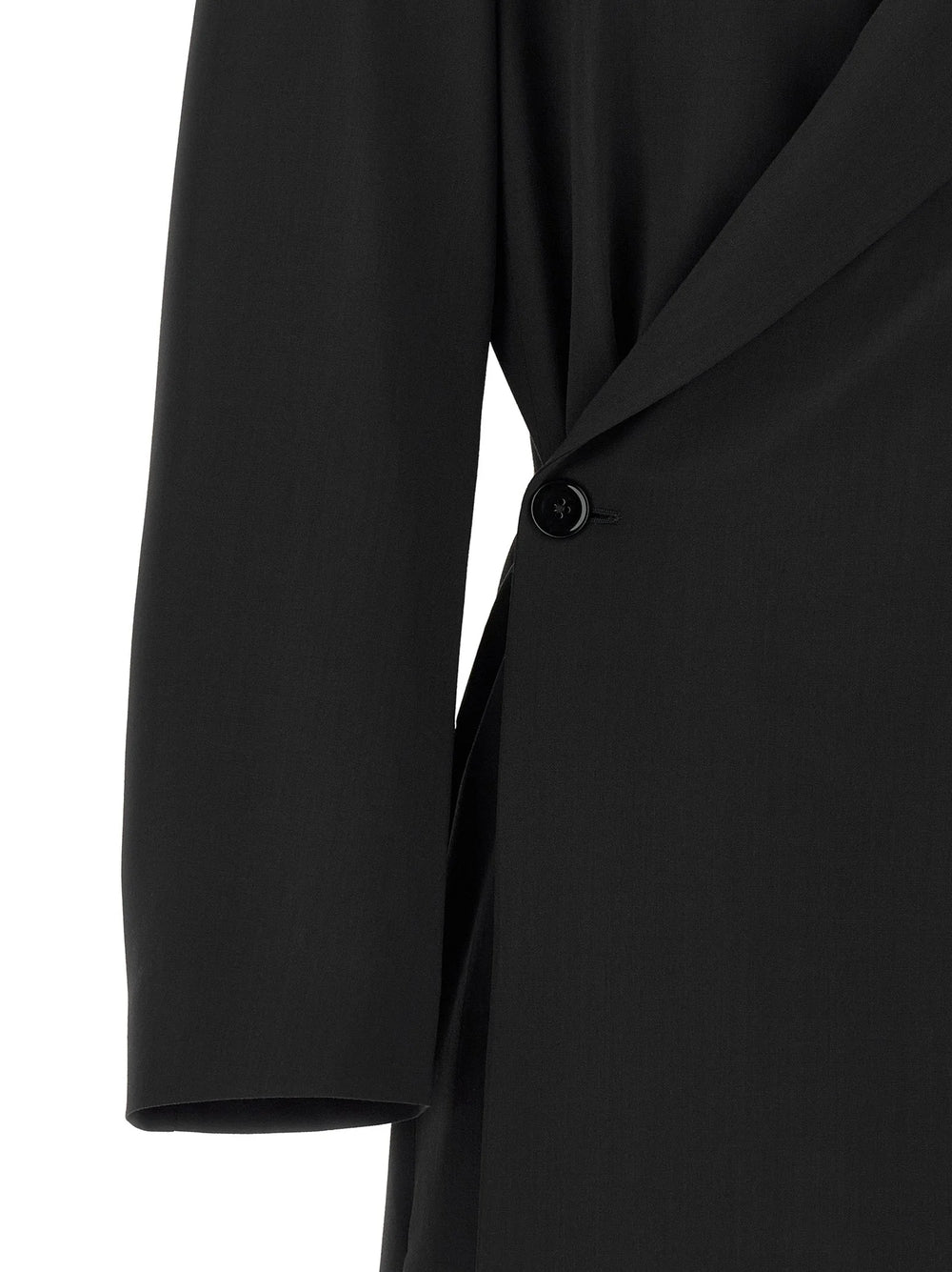 Lemaire Blue Wool Coat