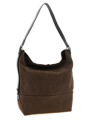 Lemaire Brown Cotton Handbag