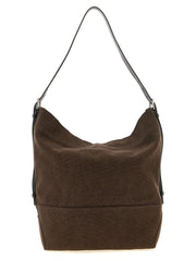 Lemaire Brown Cotton Handbag
