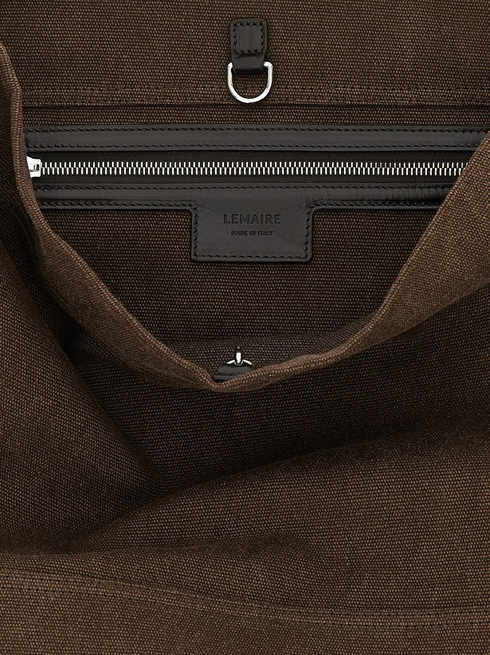 Lemaire Brown Cotton Handbag