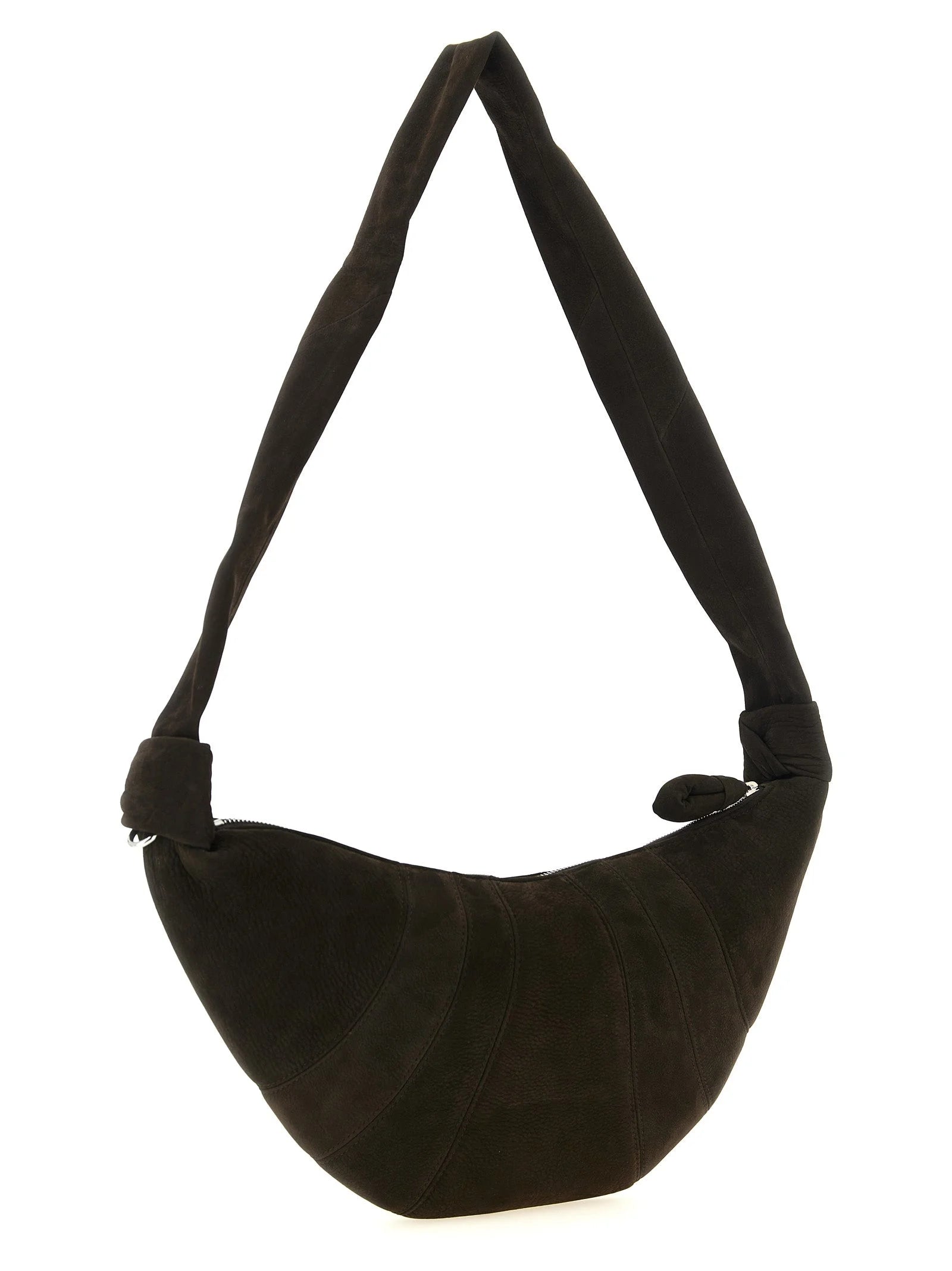 Lemaire Brown Lamb Leather Shoulder Bag