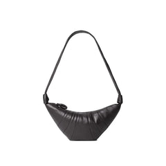 Lemaire Brown Lamb Leather Shoulder Bag