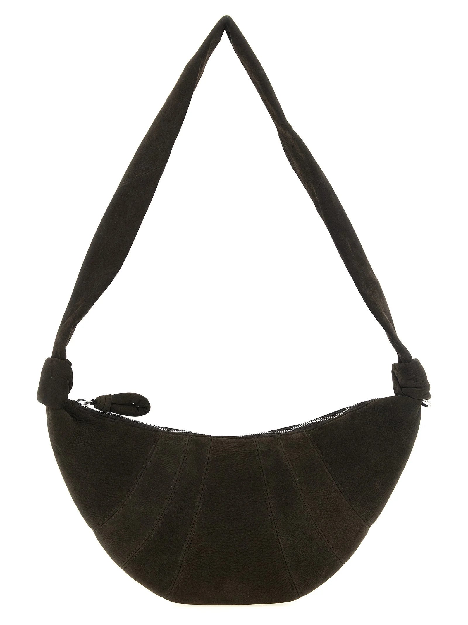 Lemaire Brown Lamb Leather Shoulder Bag