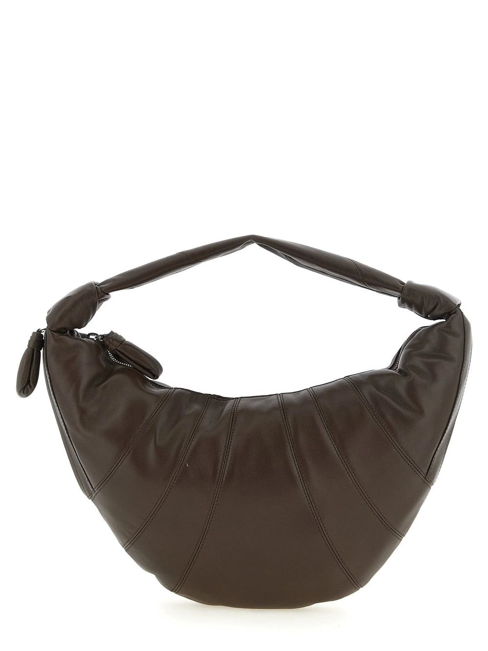 Lemaire Brown Lamb Leather Shoulder Bag