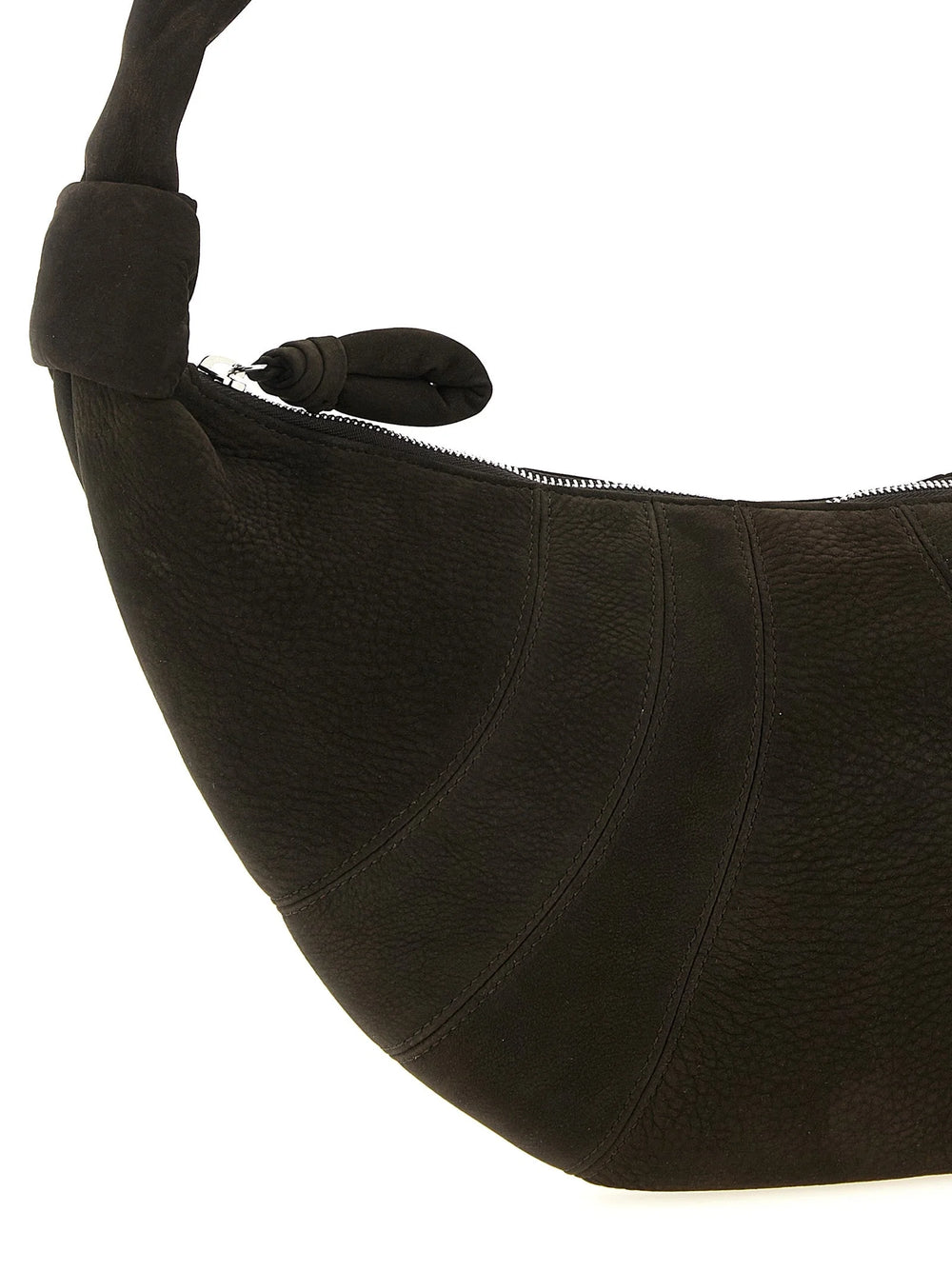 Lemaire Brown Lamb Leather Shoulder Bag