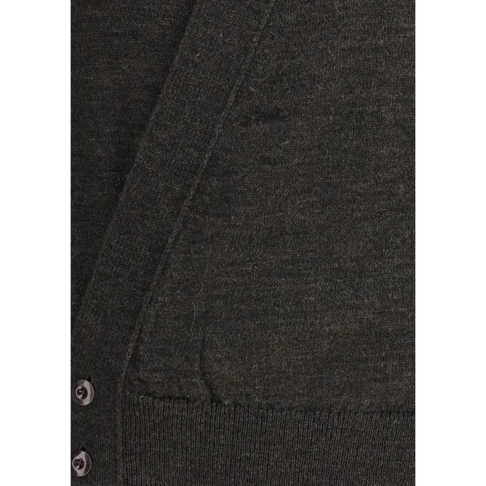 Lemaire Brown Marabou Cardigan - M - Cardigans