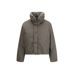 Lemaire Brown Polyamide Shell Jacket - IT36 | XS
