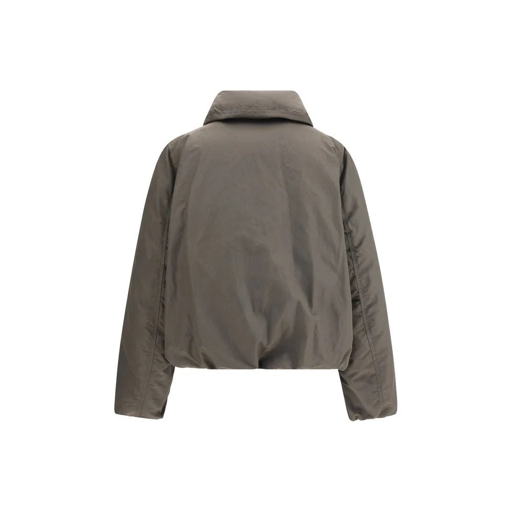 Lemaire Brown Polyamide Shell Jacket - IT36 | XS