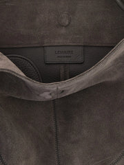 Lemaire Gray Calfskin Shoulder Bag