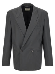 Lemaire Gray Polyester Blazer