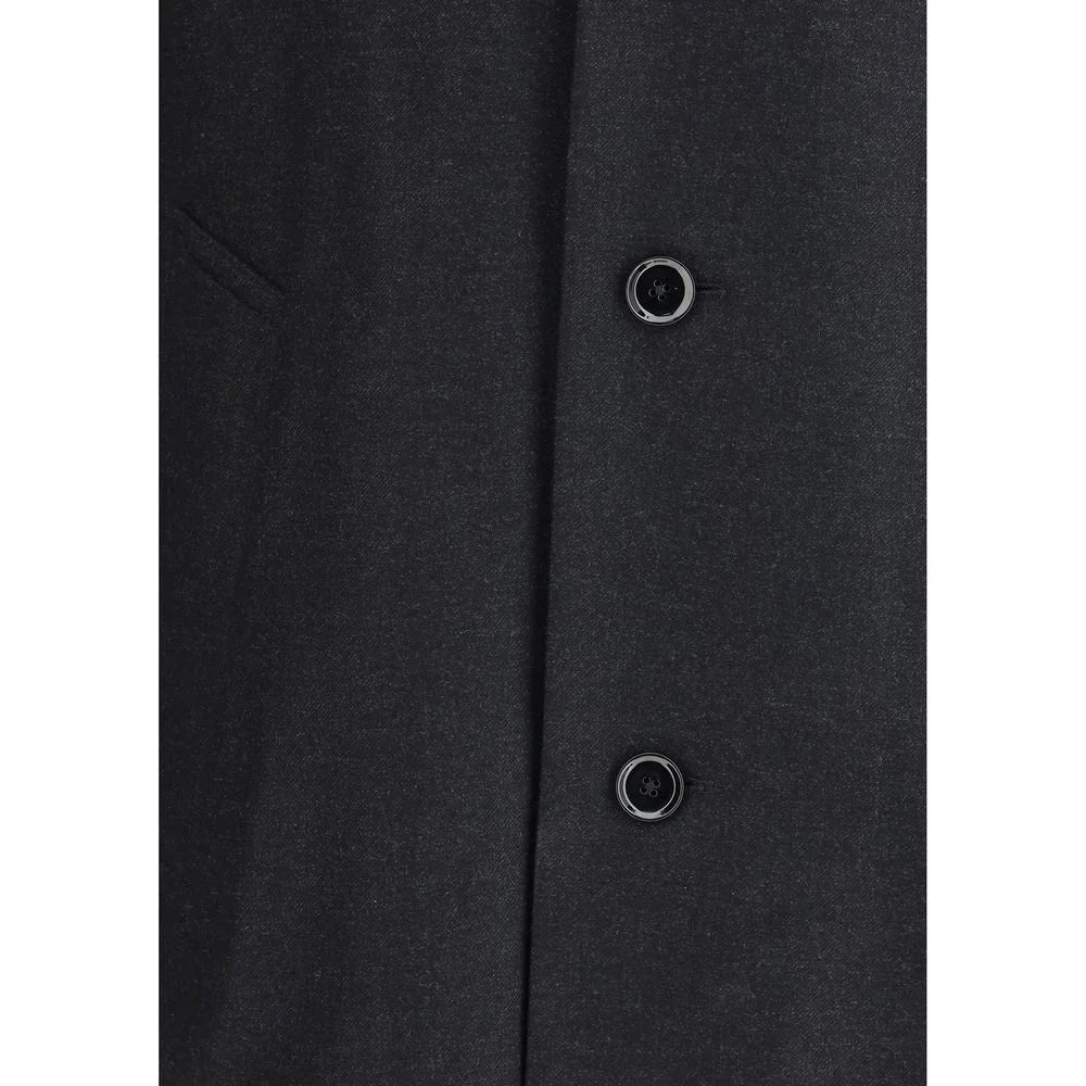 Lemaire Gray Wool Coat - S