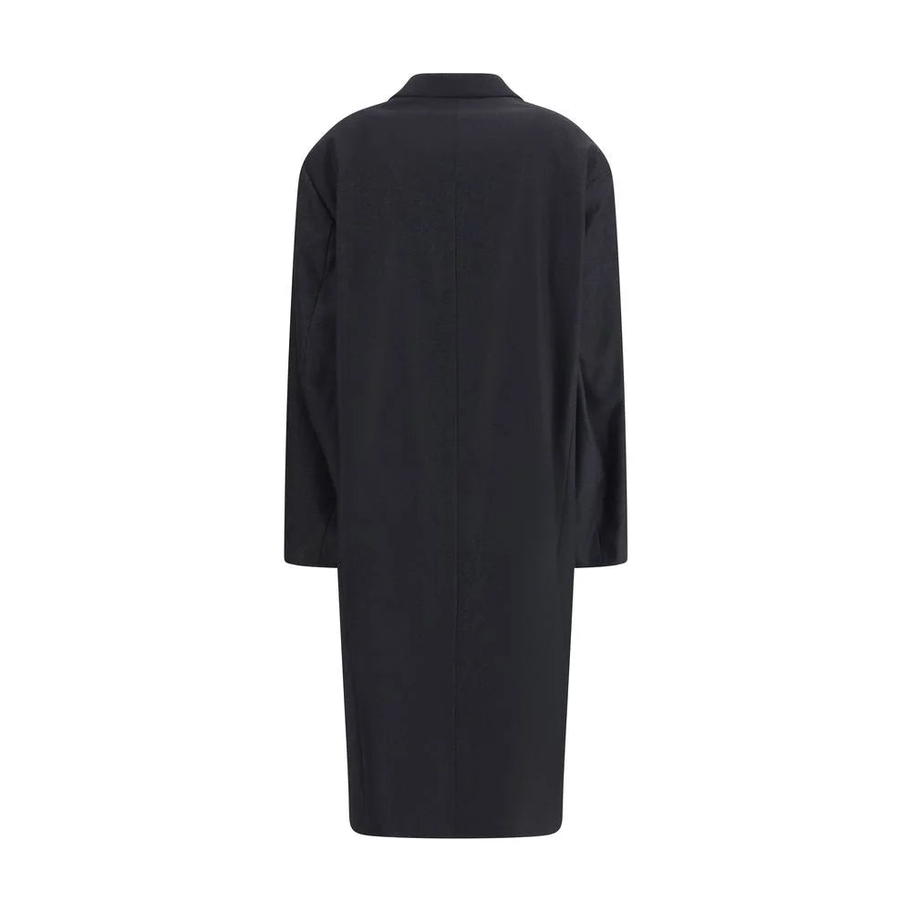 Lemaire Gray Wool Coat - S