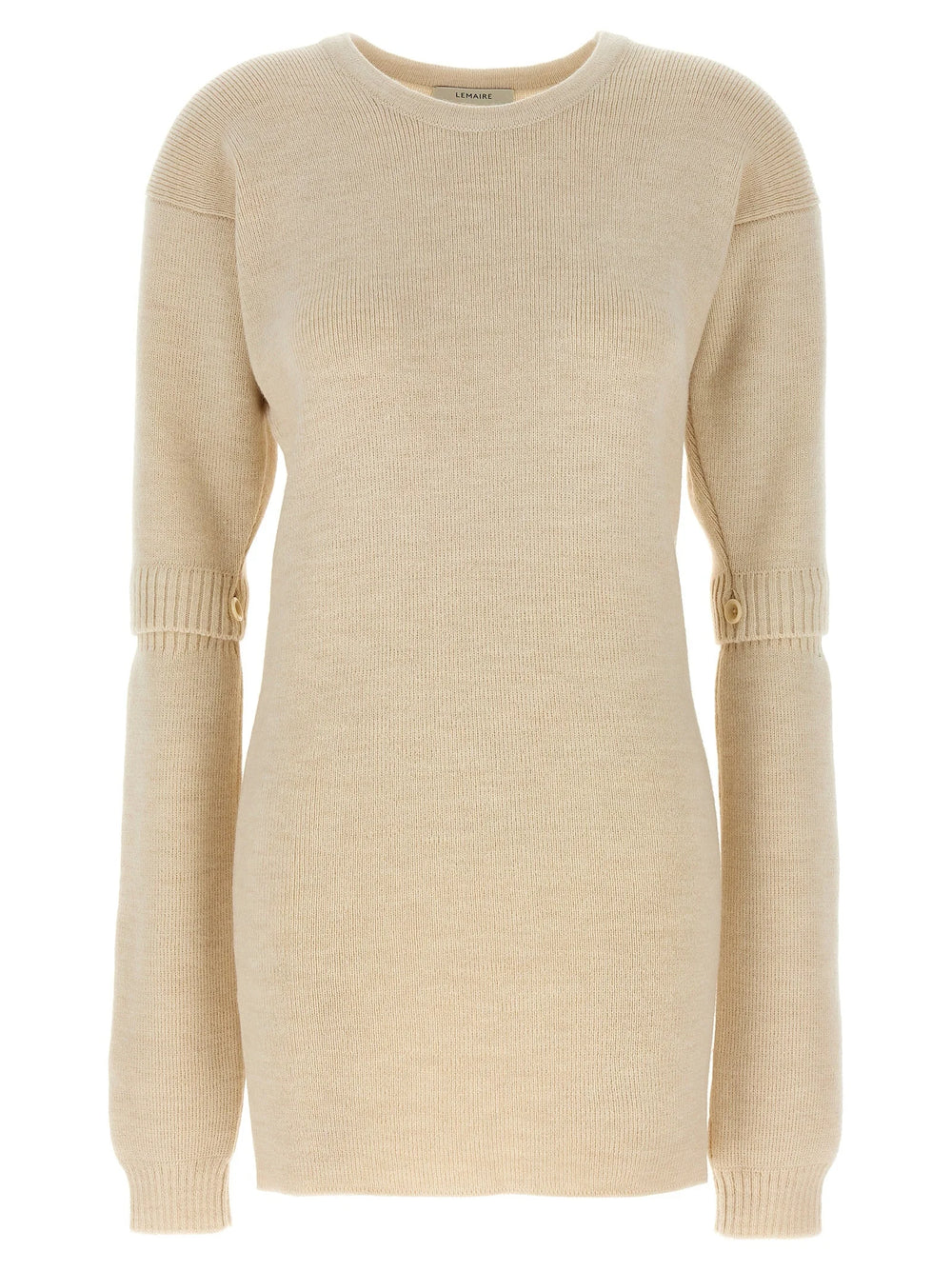Lemaire White Acetate Short Dress - M