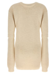 Lemaire White Acetate Short Dress - M