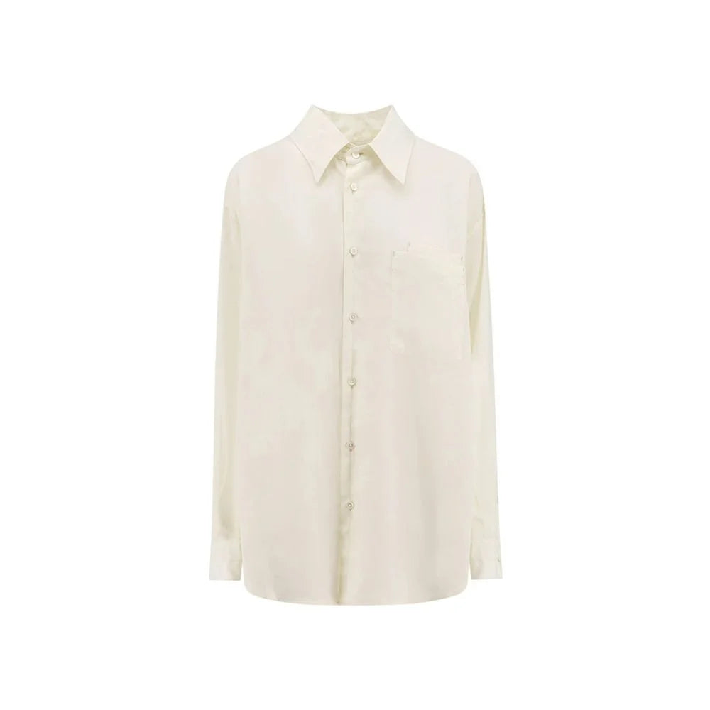 Lemaire White Lyocell Tank Tops